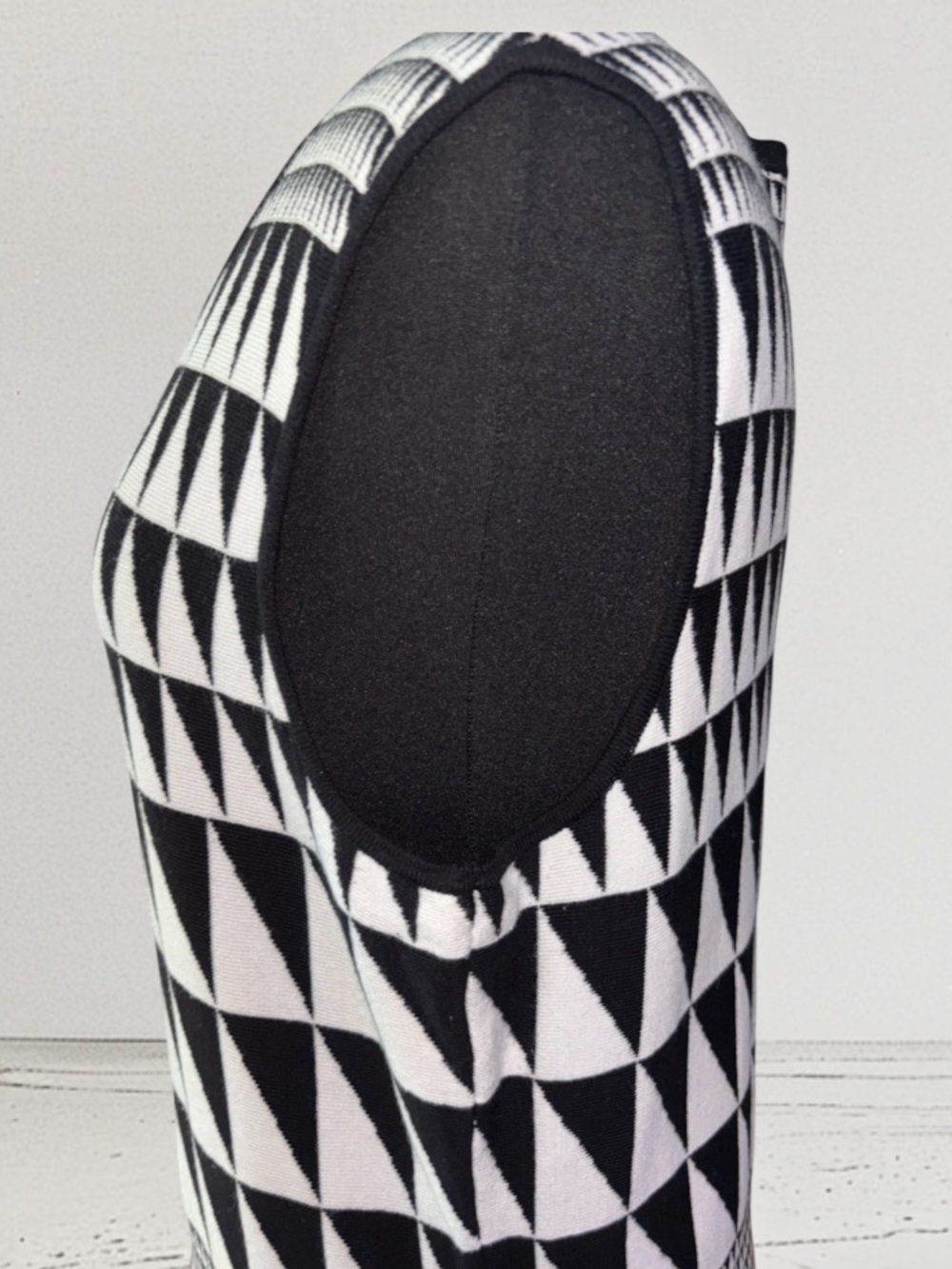 Worthington Geometric Sweater Dress, P2P:20-22.5”; L:44 - Picture 5 of 11